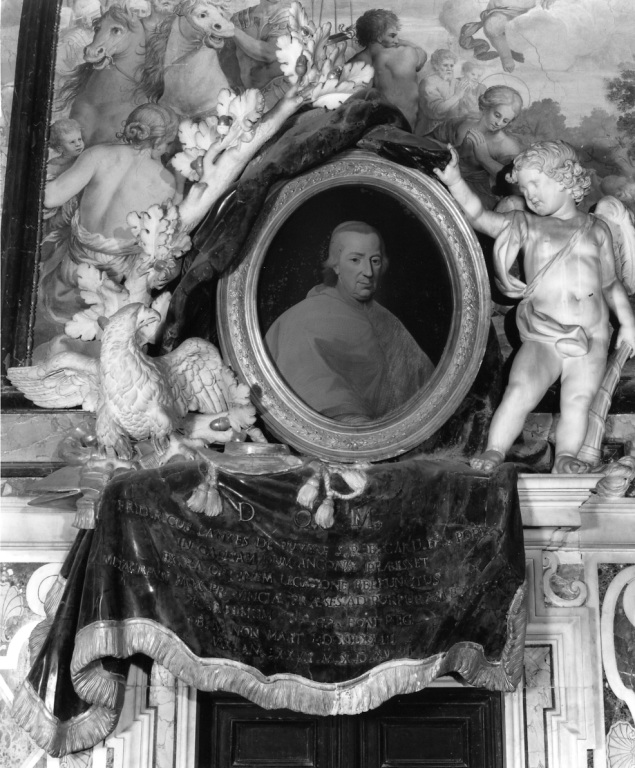 Ritratto del cardinale Federico Lante della Rovere (dipinto) - ambito romano (sec. XVIII)