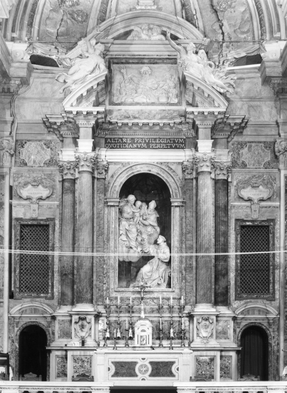 altare di Algardi Alessandro, Baratta Giovanni Maria (sec. XVII)
