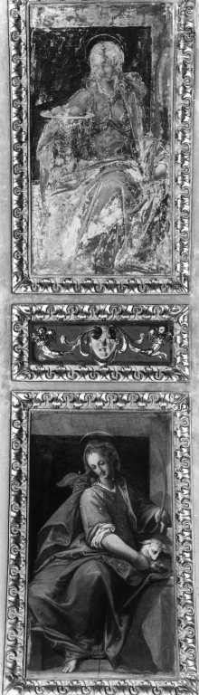 Santa Maria Maddalena, Santa Cecilia, Sant'Agata, Sant'Agnese (dipinto, serie) di Nebbia Cesare (sec. XVI)