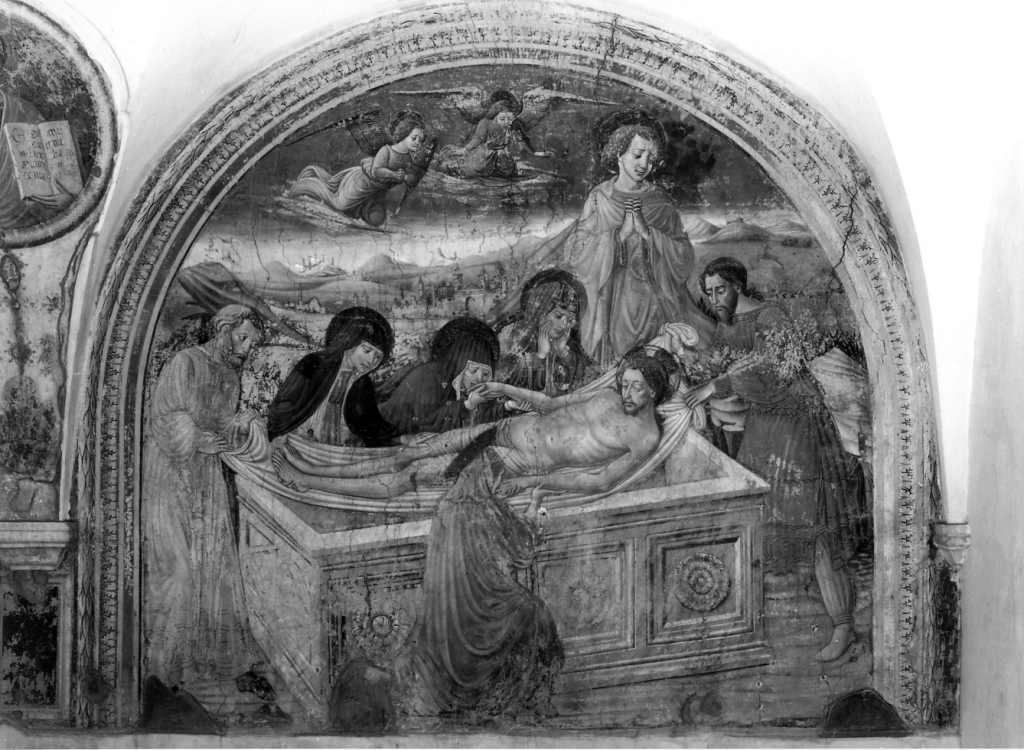 Deposizione (dipinto) di Antonio da Viterbo il Vecchio (ultimo quarto sec. XV)