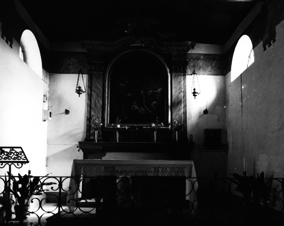 altare maggiore - ambito laziale (fine sec. XVII)