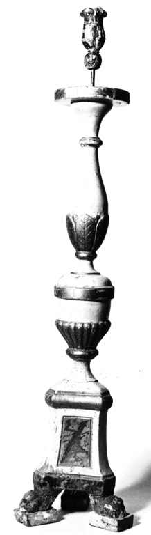 candeliere, coppia - ambito laziale (sec. XIX)