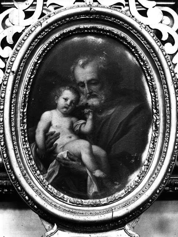 San Giuseppe e Gesù Bambino (dipinto) - ambito viterbese (sec. XVIII)
