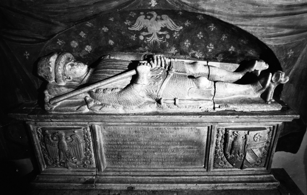 Briobis figlio di Giovanni di Vico (monumento funebre) di Paolo da Gualdo (attribuito) (fine sec. XIV)