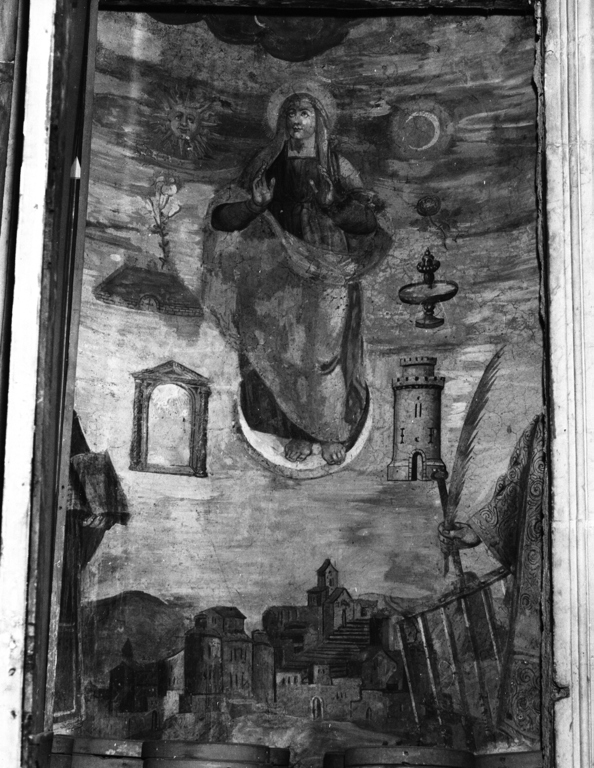 assunzione della Madonna (dipinto) - ambito viterbese (fine sec. XVI)