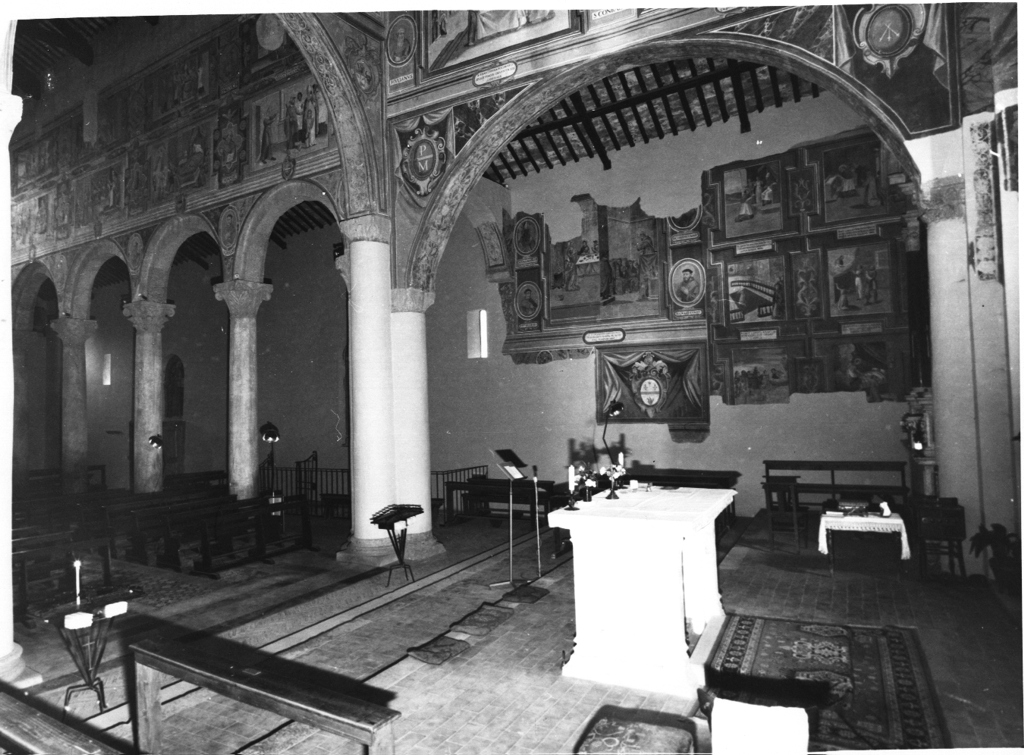 decorazione pittorica - ambito viterbese (sec. XII)