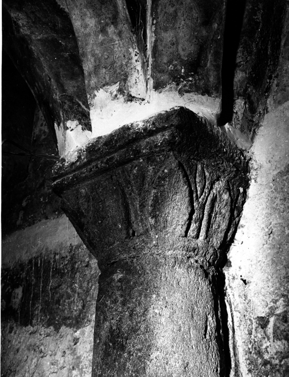 semicapitello - ambito viterbese (sec. XII)