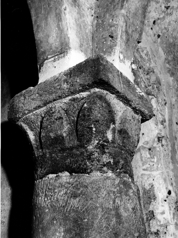 semicapitello - ambito viterbese (sec. XII)