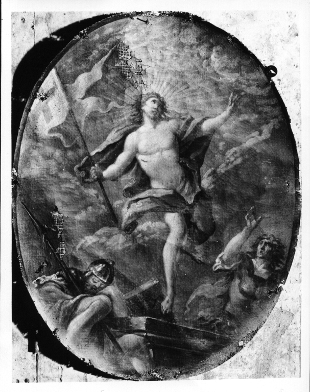 resurrezione di Cristo (dipinto) di Cades Giuseppe (attribuito) (sec. XVIII)