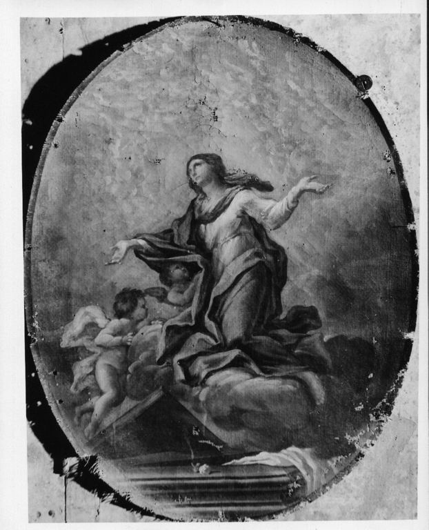 assunzione della Madonna (dipinto) di Cades Giuseppe (attribuito) (sec. XVIII)