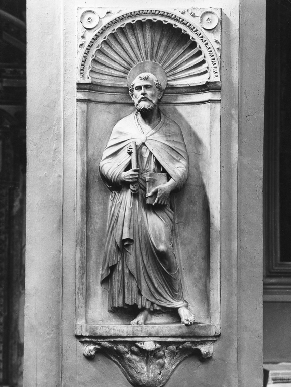 San Pietro Apostolo (scultura) - ambito lombardo (fine sec. XV)
