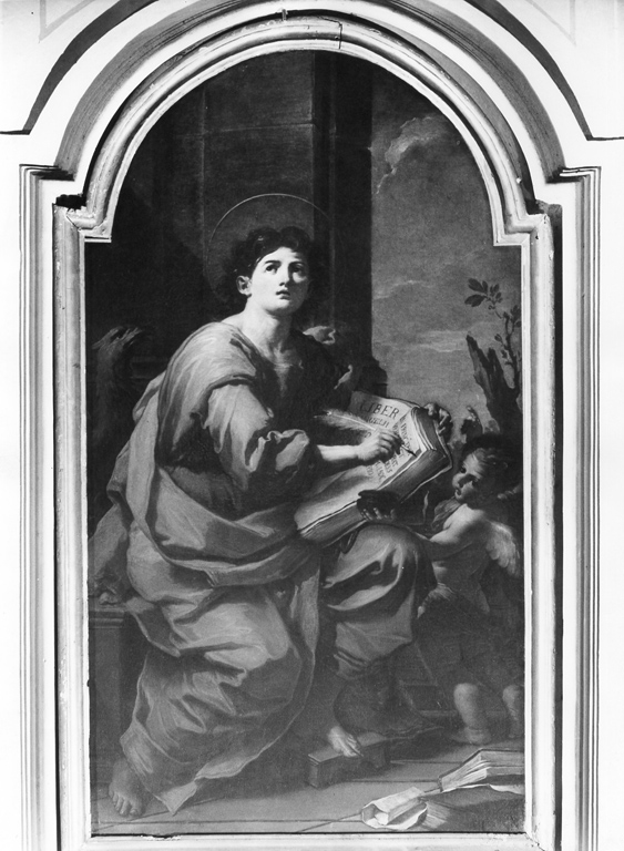 San Giovanni Evangelista (dipinto) di Cerrini Gian Domenico (metà sec. XVII)