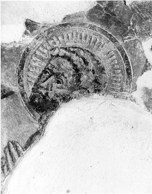 Sant'Antonio Abate seppellisce San Paolo Eremita aiutato da due leoni (dipinto) - ambito laziale (sec. XIV)