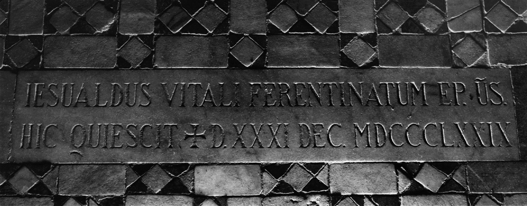 lapide tombale - ambito laziale (sec. XIX)