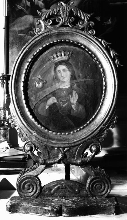 Sacro Cuore di Maria (dipinto) - ambito laziale (fine sec. XIX)