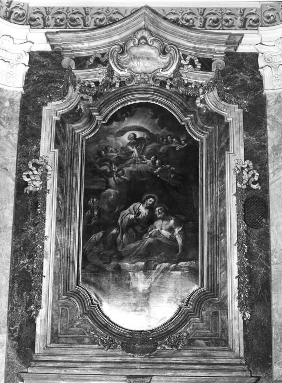 dossale - ambito romano (sec. XVIII)