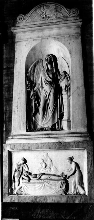 Ritratto di Micaela Fauvet (rilievo) di Benzoni Giovanni Maria (sec. XIX)