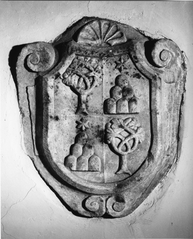 Stemma del cardinale Flavio Chigi (rilievo) - ambito laziale (sec. XVII)