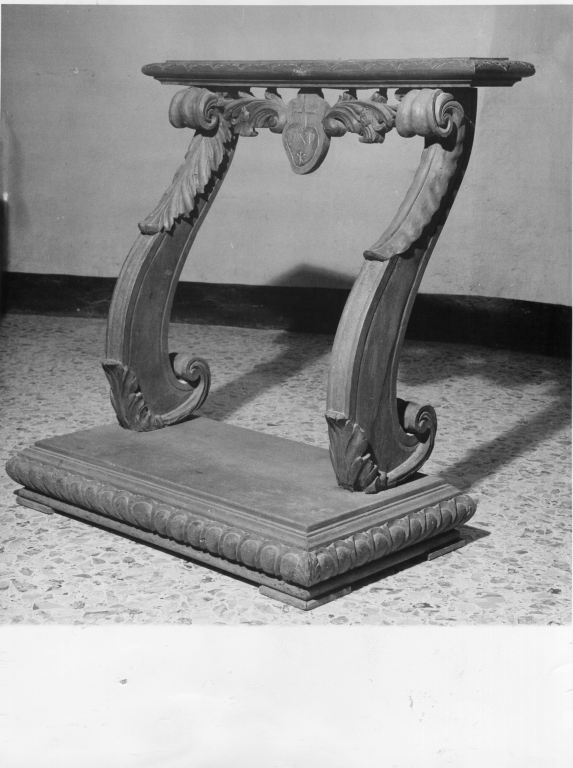 inginocchiatoio - ambito laziale (primo quarto sec. XX)