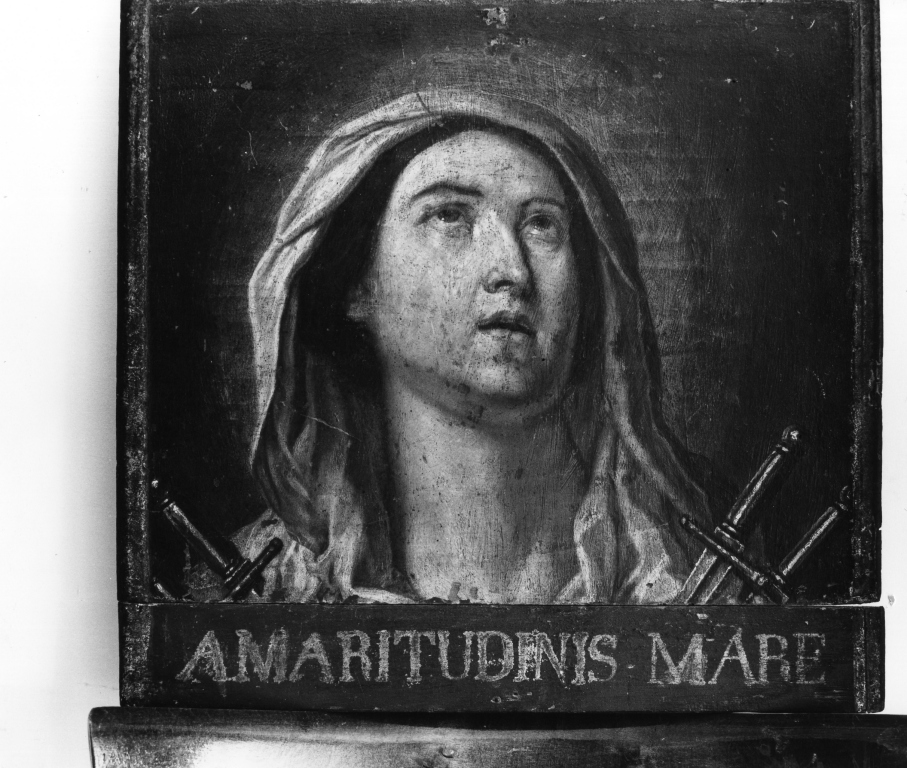 Madonna Addolorata (dipinto) di Pungello Francesco (sec. XVII)