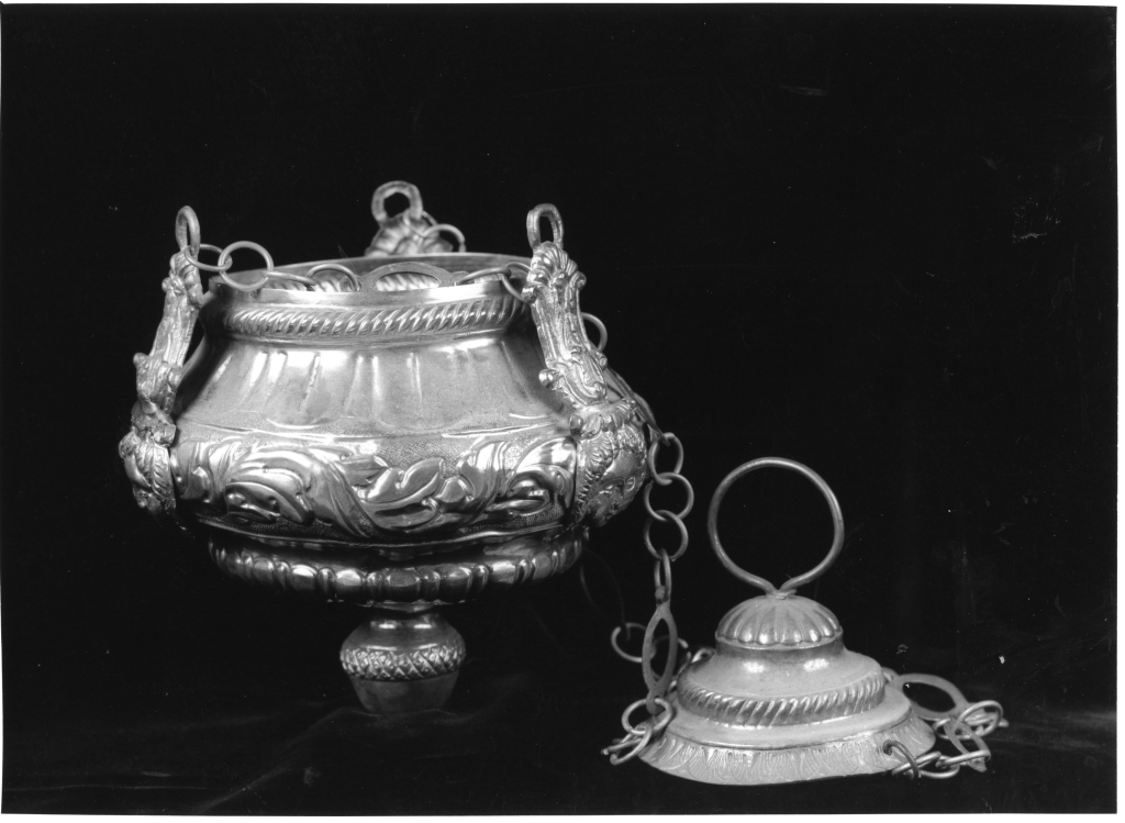 lampada - ambito laziale (sec. XIX)