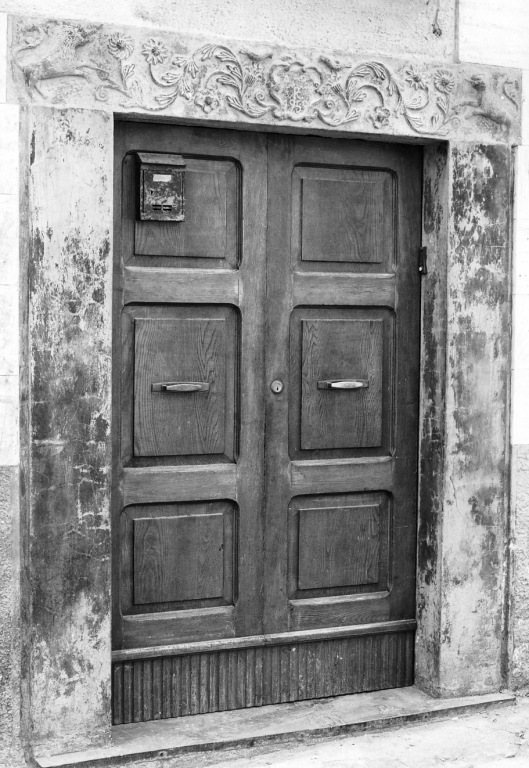 mostra di portale - ambito laziale (sec. XVIII)