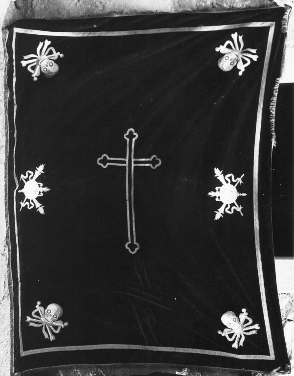 coltre funebre - manifattura Italia centrale (fine/inizio secc. XIX/ XX)