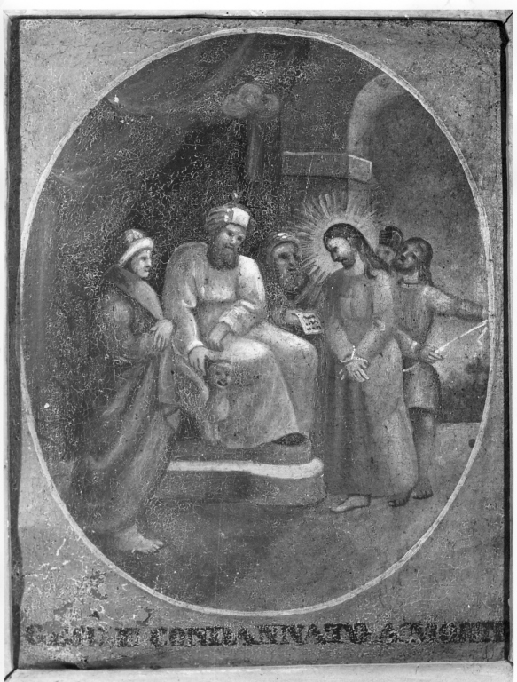 stazioni della via crucis (Via Crucis) - ambito laziale (sec. XVIII)