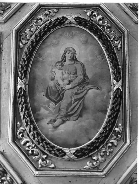 Madonna con Bambino (dipinto) di Maggiori Angelo (seconda metà sec. XIX)