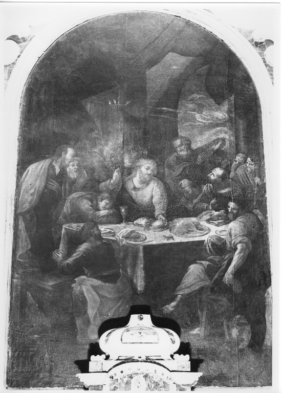 ultima cena (dipinto) - ambito Italia centrale (fine/inizio secc. XVI/ XVII)