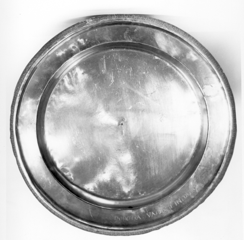 piatto - bottega romana (sec. XIX)