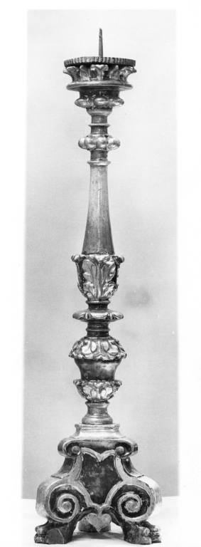 candeliere, serie - ambito laziale (fine/inizio secc. XVIII/ XIX)