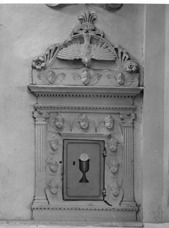 tabernacolo murale - ambito laziale (sec. XIX)