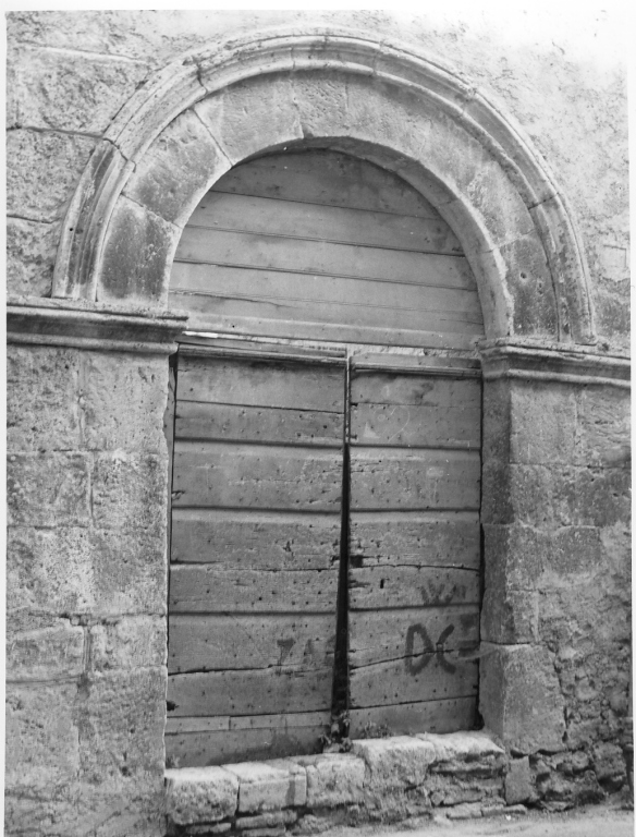 mostra di portale - ambito laziale (sec. XV)