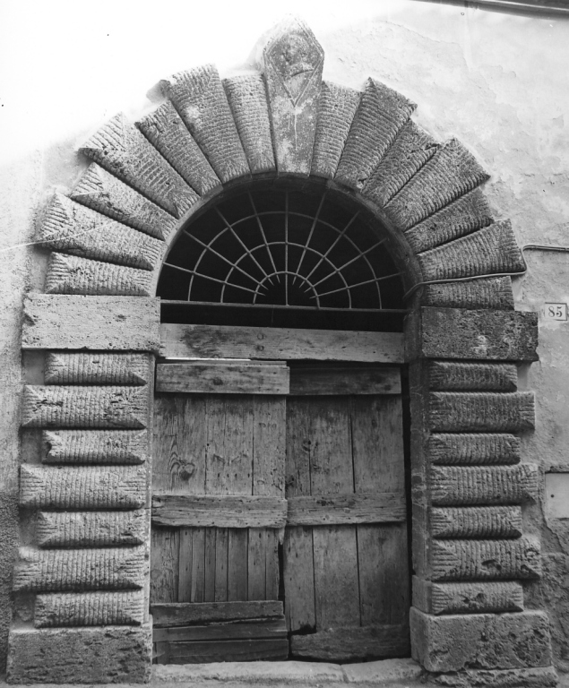 mostra di portale - ambito laziale (sec. XVI)