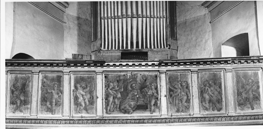 tribuna d'organo - ambito laziale (sec. XVII)