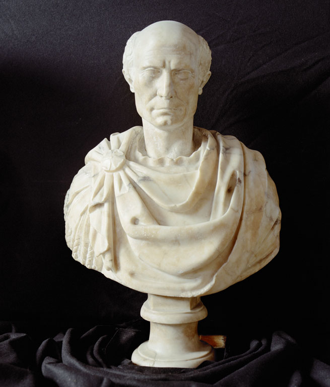 ritratto di Giulio Cesare (busto) - arte italiana (sec. XVI)