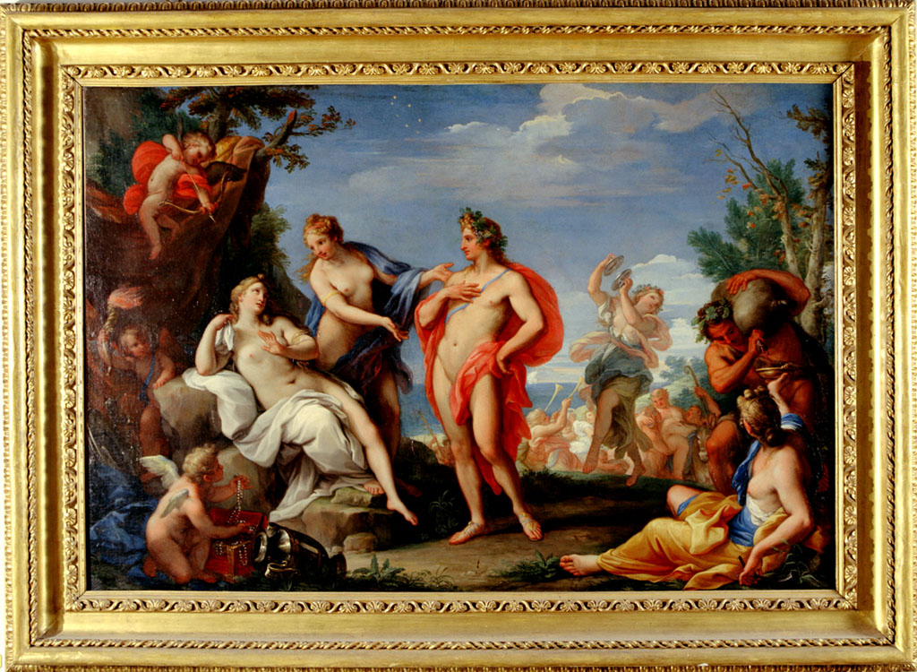 Bacco e Arianna (dipinto) di Chiari Giuseppe Bartolomeo (sec. XVII)