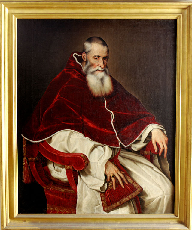 ritratto di Papa Paolo III (dipinto) - ambito italiano (sec. XVI)