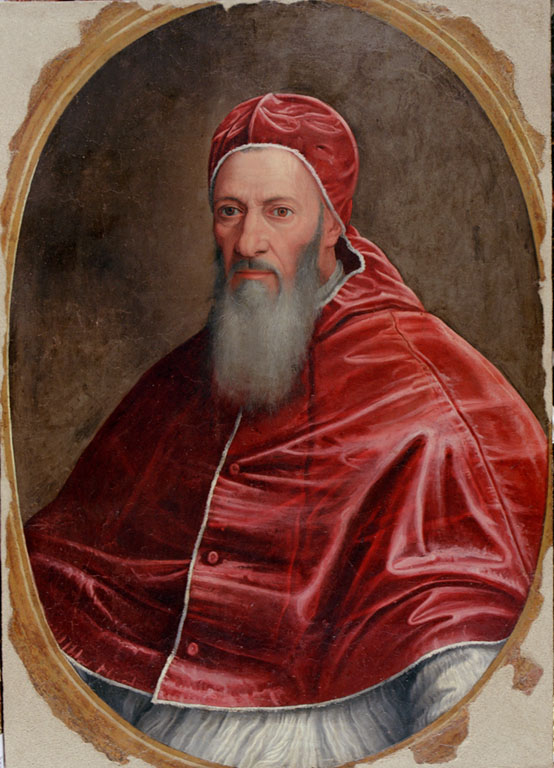 ritratto di Papa Giulio III (dipinto) - ambito romano (sec. XVI)