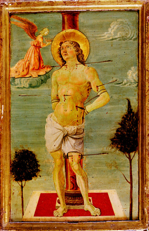 San Sebastiano (dipinto) di Fiorenzo di Lorenzo (sec. XV)