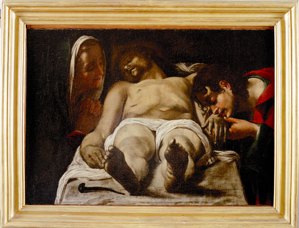 Pietà (dipinto) di Borgianni Orazio (attribuito) (sec. XVII)