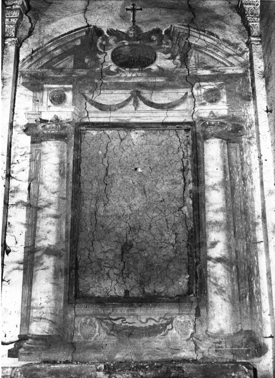 mostra d'altare - ambito viterbese (sec. XVII)