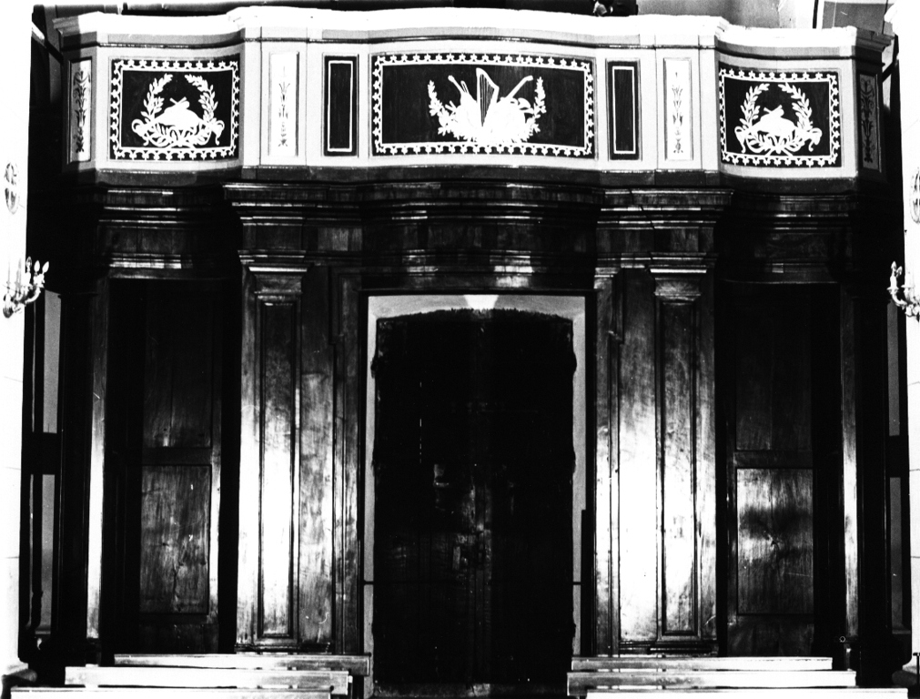 bussola d'ingresso - ambito viterbese (sec. XVIII)