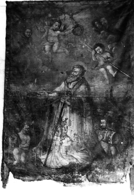 San Clemente I Papa (dipinto) - ambito viterbese (sec. XVII)