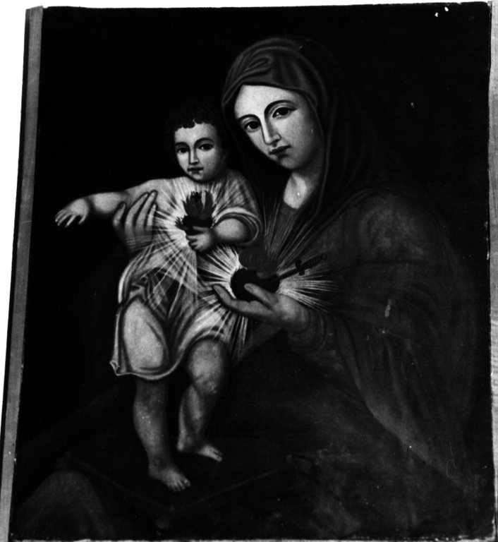 Madonna con Bambino (dipinto) - ambito viterbese (sec. XVIII)