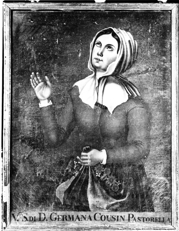 giovane donna (dipinto) - ambito viterbese (sec. XIX)