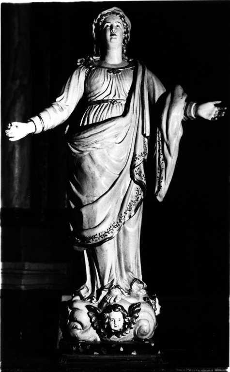 Madonna (scultura) - ambito viterbese (sec. XIX)