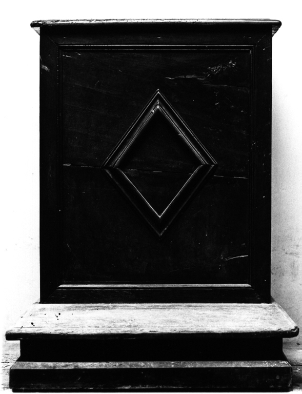 inginocchiatoio - ambito laziale (sec. XIX)