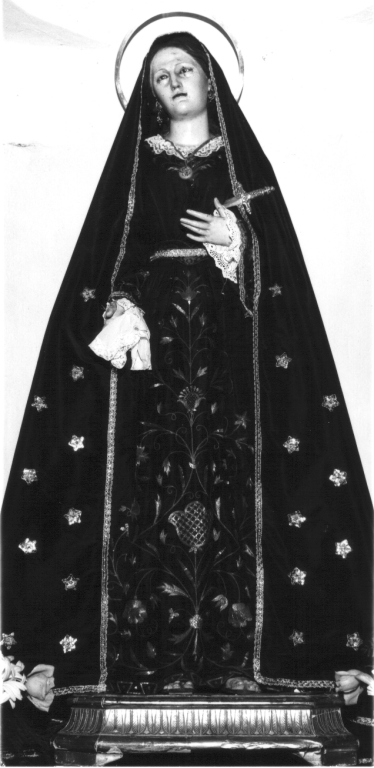 Madonna Addolorata (statua) - ambito Italia meridionale (sec. XVIII)